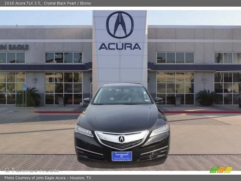 Crystal Black Pearl / Ebony 2016 Acura TLX 3.5