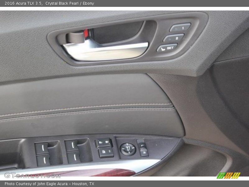 Crystal Black Pearl / Ebony 2016 Acura TLX 3.5