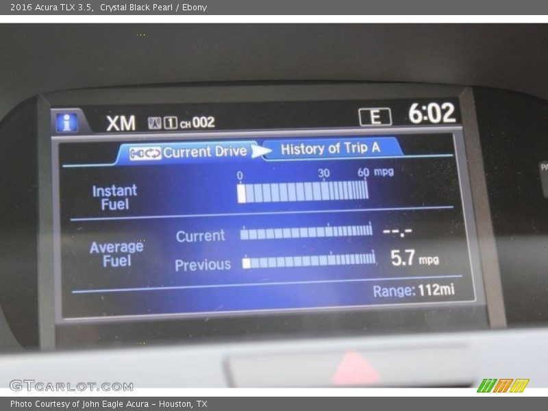 Crystal Black Pearl / Ebony 2016 Acura TLX 3.5