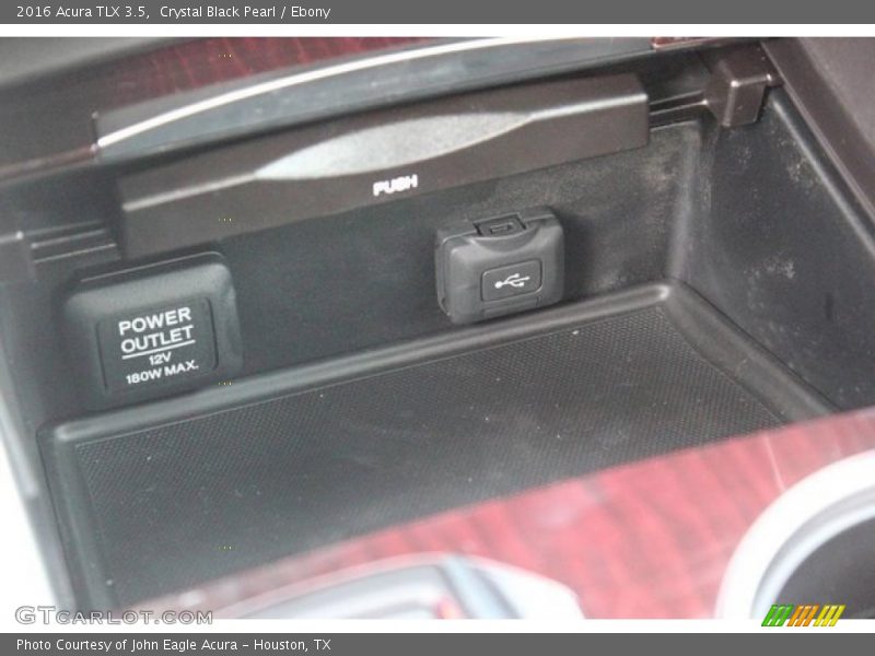 Crystal Black Pearl / Ebony 2016 Acura TLX 3.5