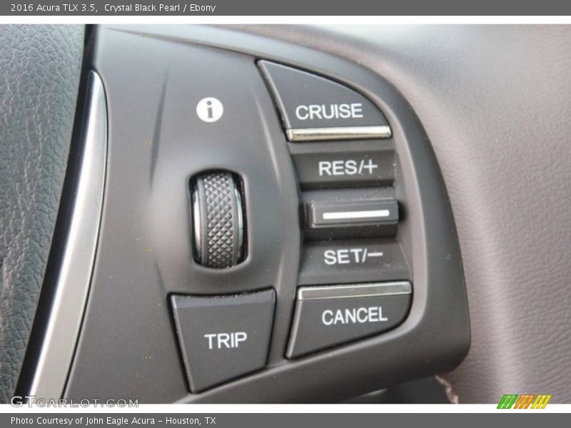 Crystal Black Pearl / Ebony 2016 Acura TLX 3.5