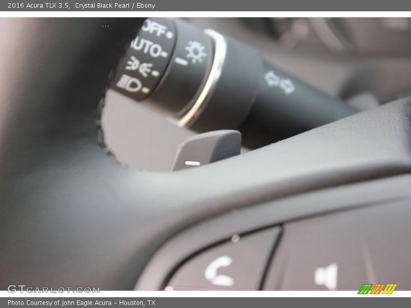 Crystal Black Pearl / Ebony 2016 Acura TLX 3.5