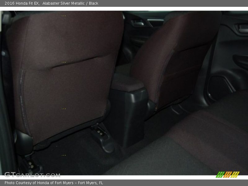 Alabaster Silver Metallic / Black 2016 Honda Fit EX