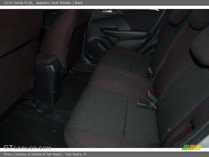 Alabaster Silver Metallic / Black 2016 Honda Fit EX