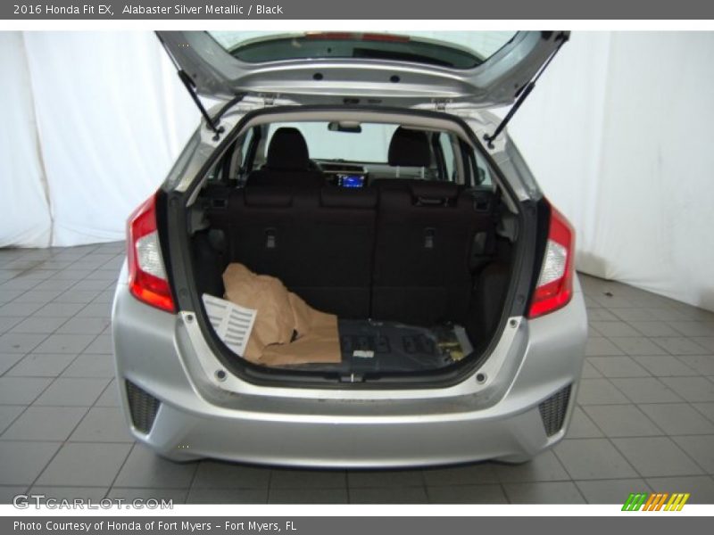 Alabaster Silver Metallic / Black 2016 Honda Fit EX