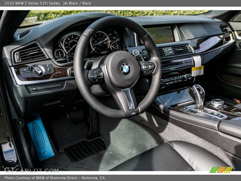 Jet Black / Black 2016 BMW 5 Series 535i Sedan