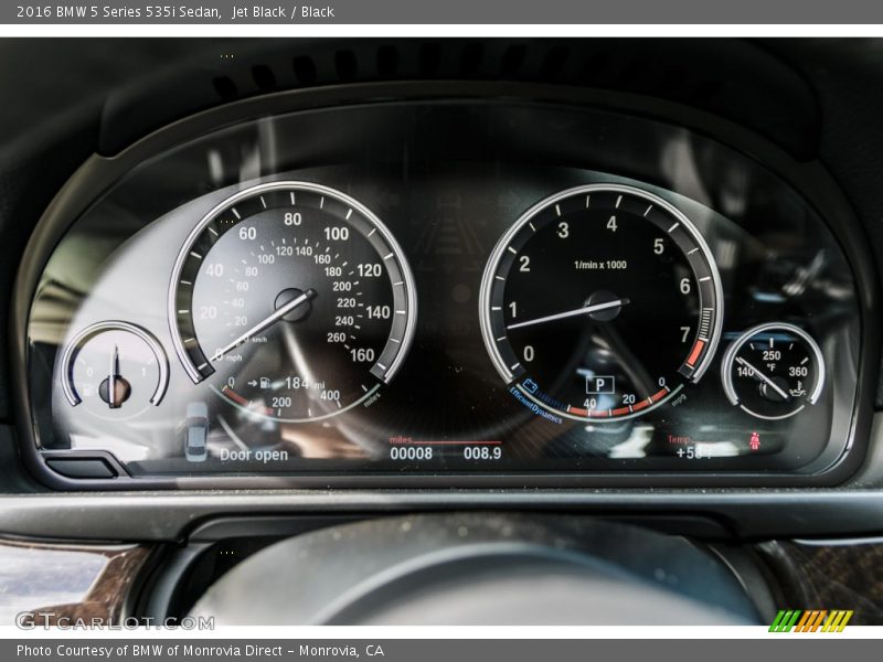 Jet Black / Black 2016 BMW 5 Series 535i Sedan