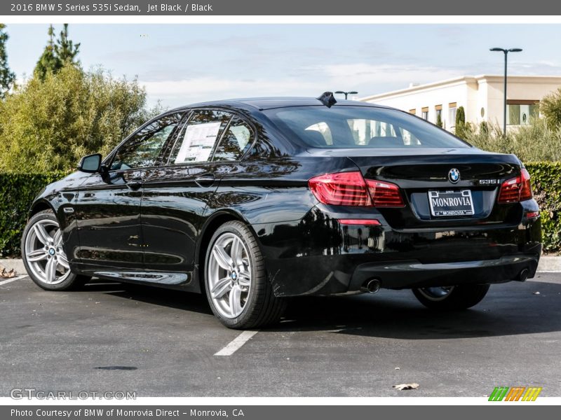 Jet Black / Black 2016 BMW 5 Series 535i Sedan