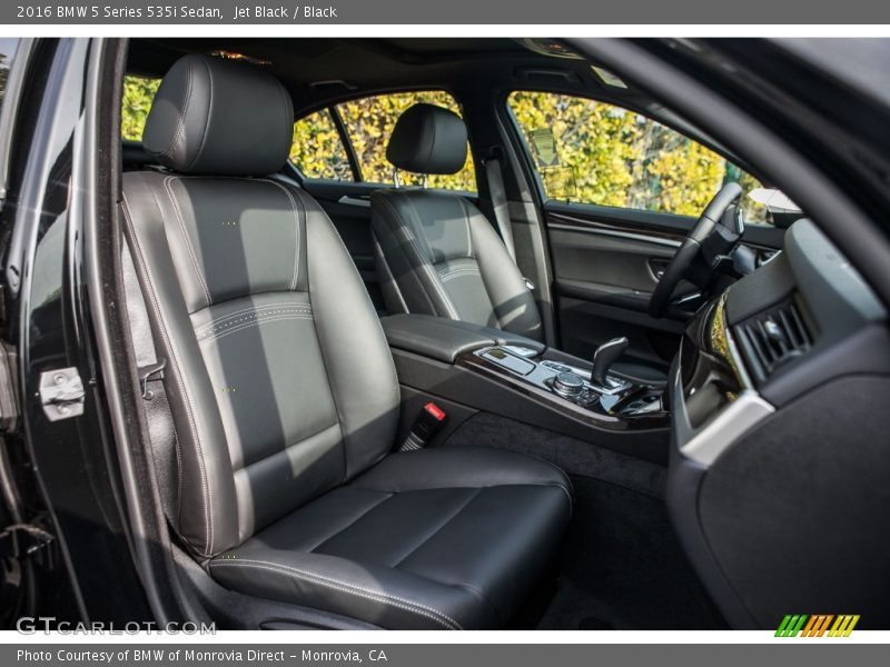 Jet Black / Black 2016 BMW 5 Series 535i Sedan