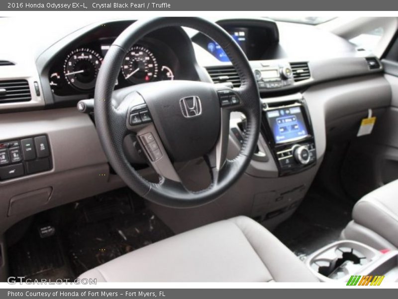 Crystal Black Pearl / Truffle 2016 Honda Odyssey EX-L