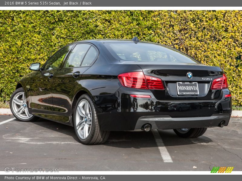 Jet Black / Black 2016 BMW 5 Series 535i Sedan