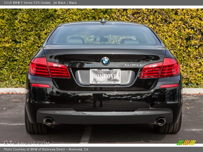 Jet Black / Black 2016 BMW 5 Series 535i Sedan