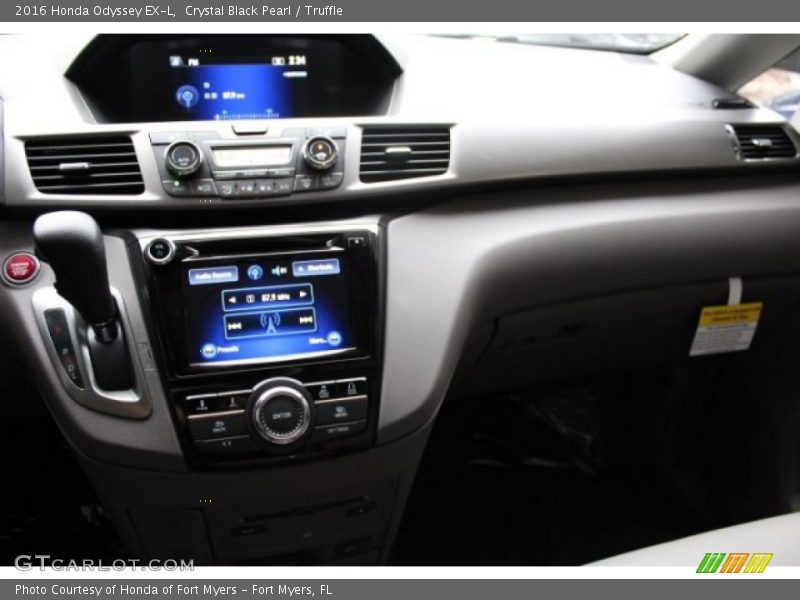 Crystal Black Pearl / Truffle 2016 Honda Odyssey EX-L