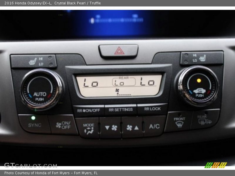 Crystal Black Pearl / Truffle 2016 Honda Odyssey EX-L
