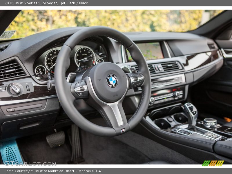Jet Black / Black 2016 BMW 5 Series 535i Sedan