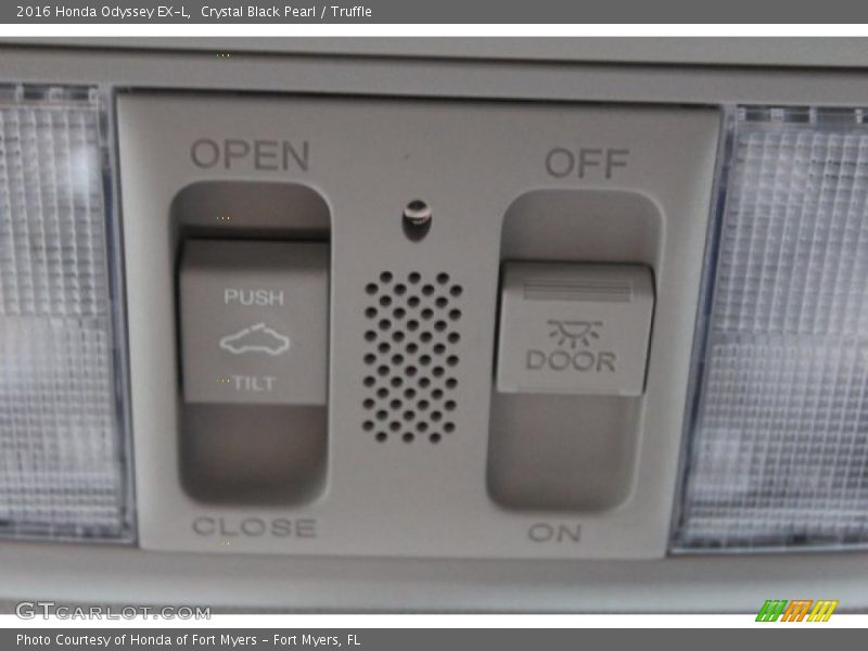 Crystal Black Pearl / Truffle 2016 Honda Odyssey EX-L