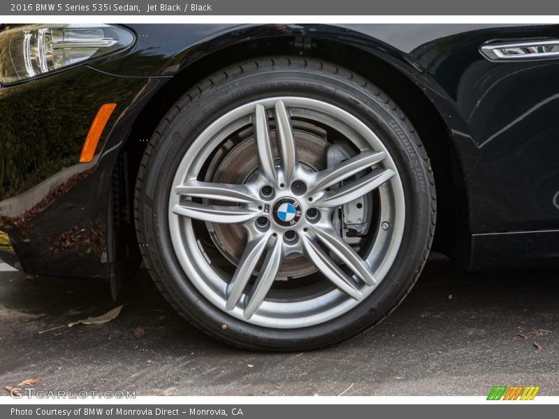 Jet Black / Black 2016 BMW 5 Series 535i Sedan