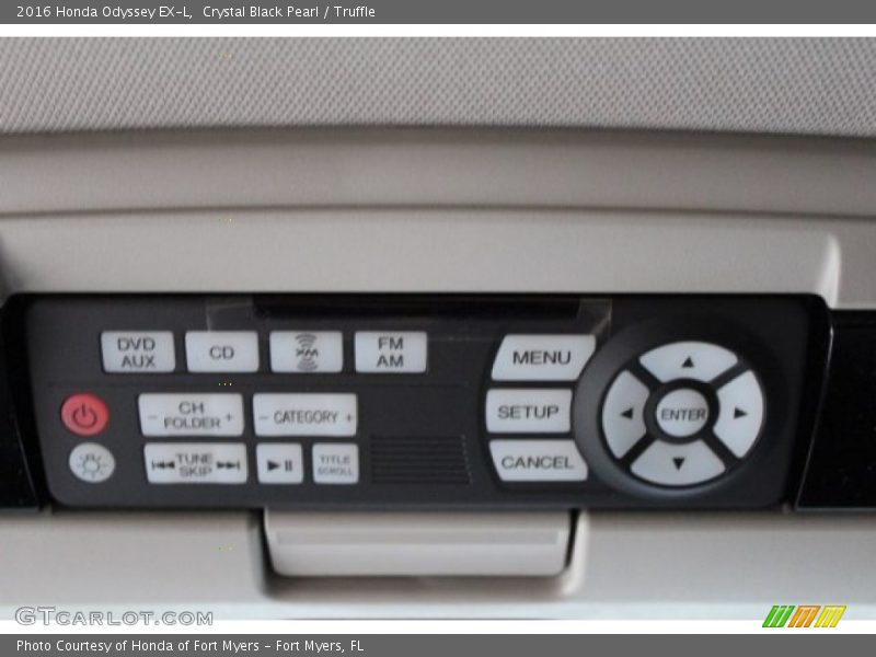 Crystal Black Pearl / Truffle 2016 Honda Odyssey EX-L