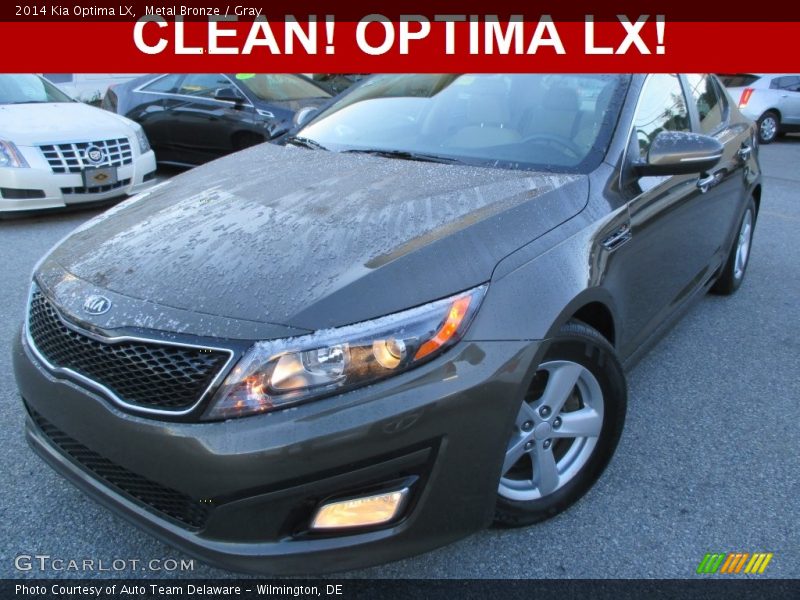 Metal Bronze / Gray 2014 Kia Optima LX