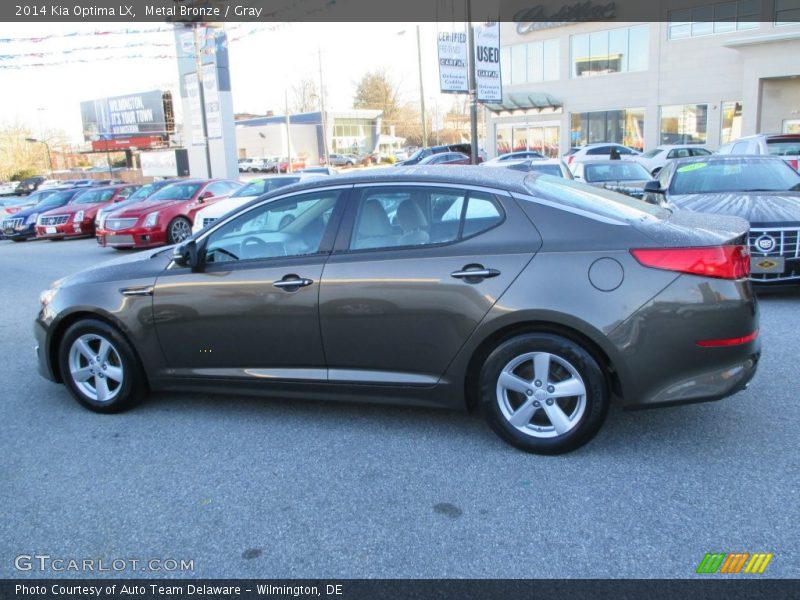 Metal Bronze / Gray 2014 Kia Optima LX