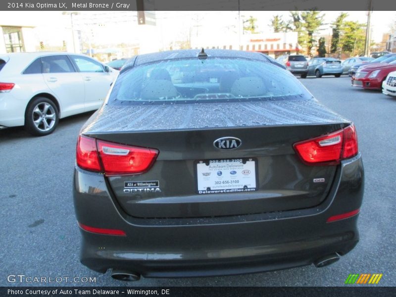 Metal Bronze / Gray 2014 Kia Optima LX