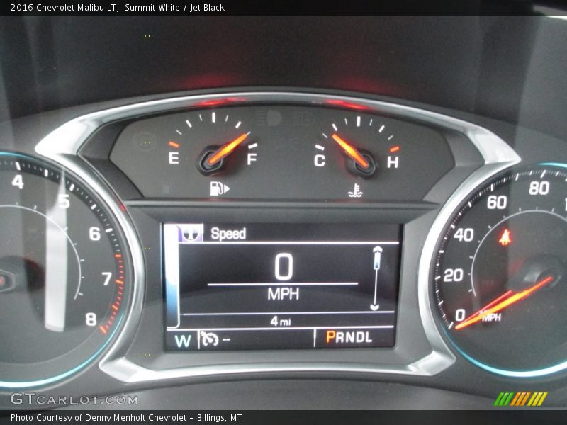 Summit White / Jet Black 2016 Chevrolet Malibu LT