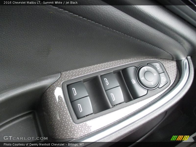 Summit White / Jet Black 2016 Chevrolet Malibu LT