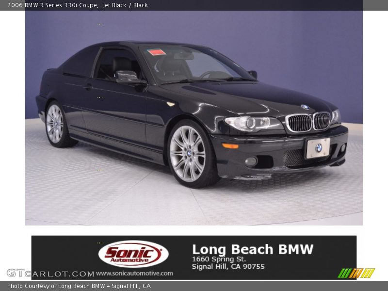 Jet Black / Black 2006 BMW 3 Series 330i Coupe