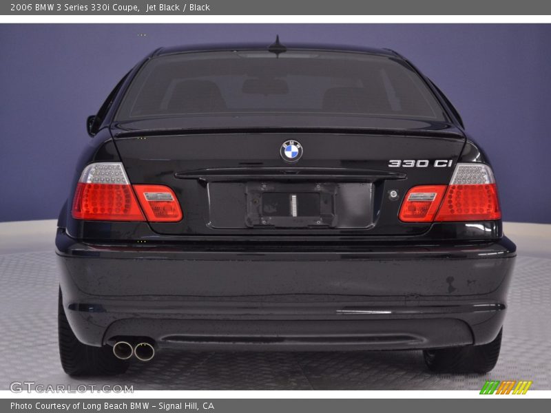 Jet Black / Black 2006 BMW 3 Series 330i Coupe