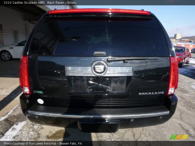 Black Raven / Ebony 2010 Cadillac Escalade AWD