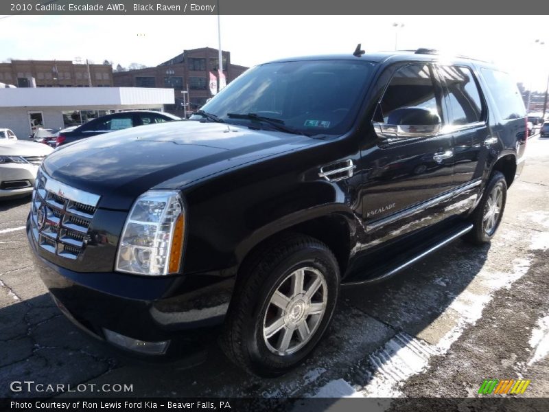 Black Raven / Ebony 2010 Cadillac Escalade AWD