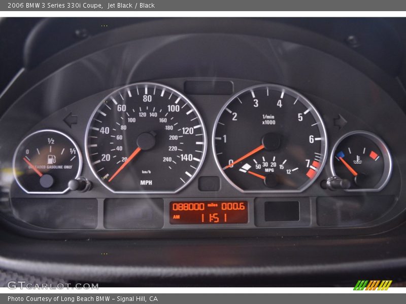 Jet Black / Black 2006 BMW 3 Series 330i Coupe