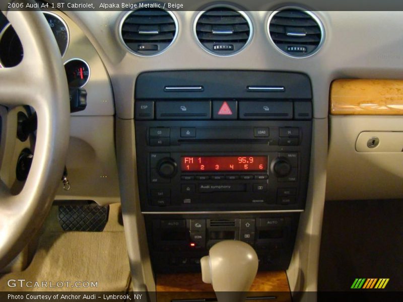 Alpaka Beige Metallic / Beige 2006 Audi A4 1.8T Cabriolet