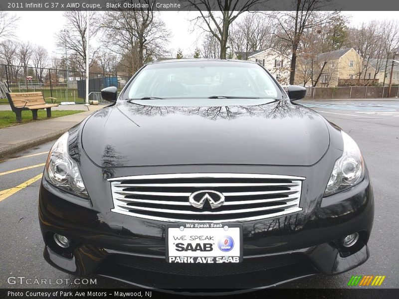 Black Obsidian / Graphite 2011 Infiniti G 37 x AWD Coupe