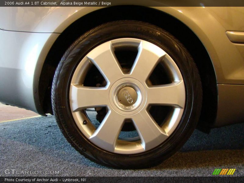 Alpaka Beige Metallic / Beige 2006 Audi A4 1.8T Cabriolet