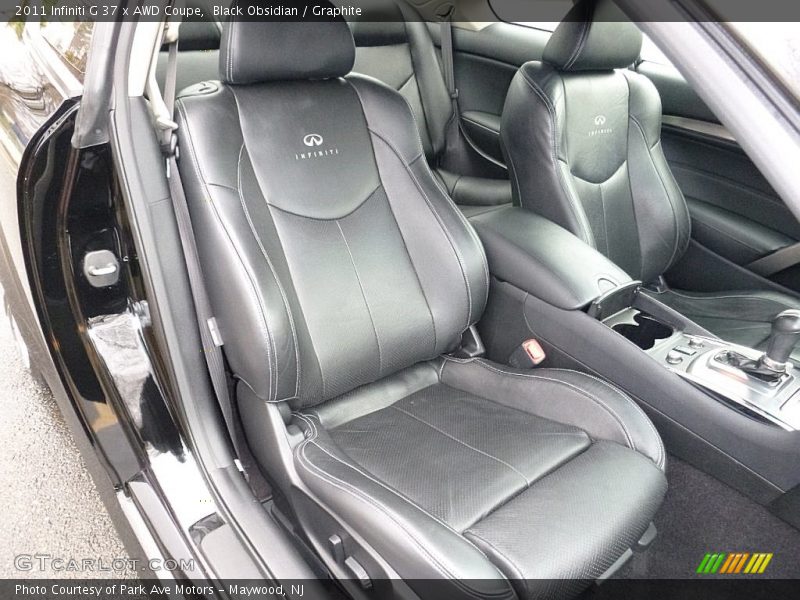 Black Obsidian / Graphite 2011 Infiniti G 37 x AWD Coupe