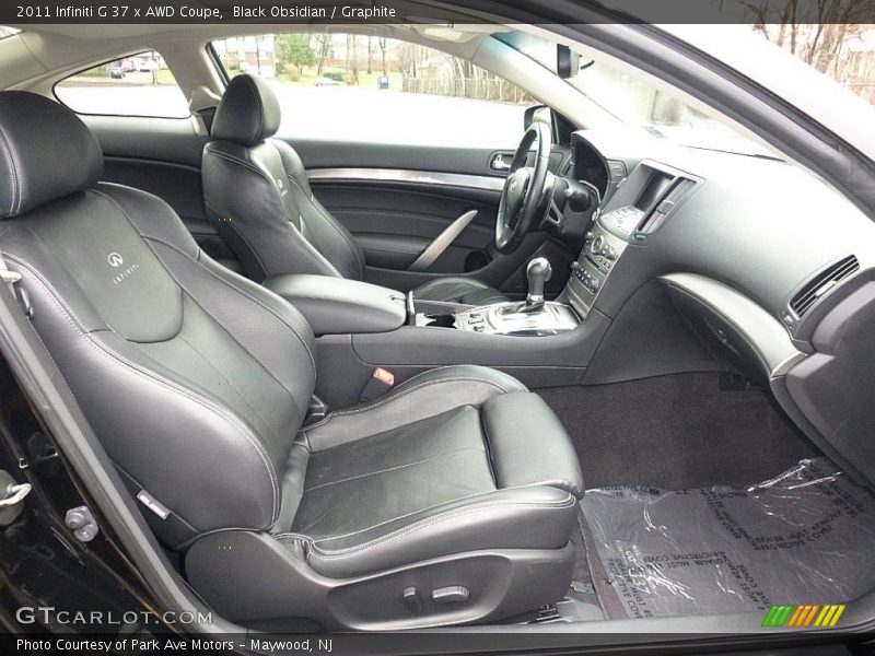 Black Obsidian / Graphite 2011 Infiniti G 37 x AWD Coupe
