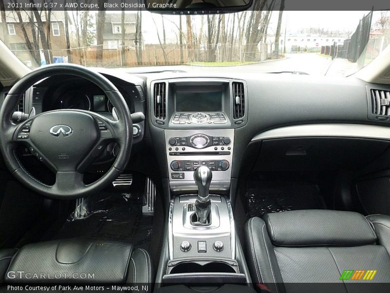Black Obsidian / Graphite 2011 Infiniti G 37 x AWD Coupe