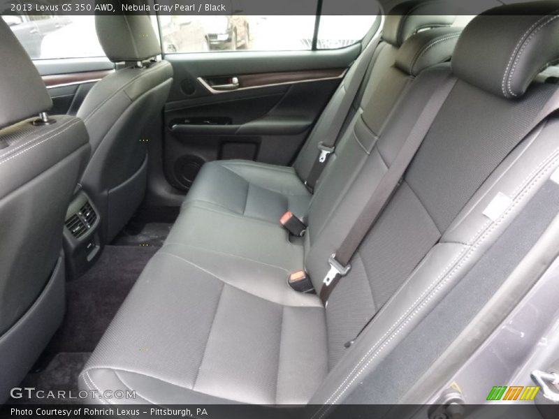Nebula Gray Pearl / Black 2013 Lexus GS 350 AWD