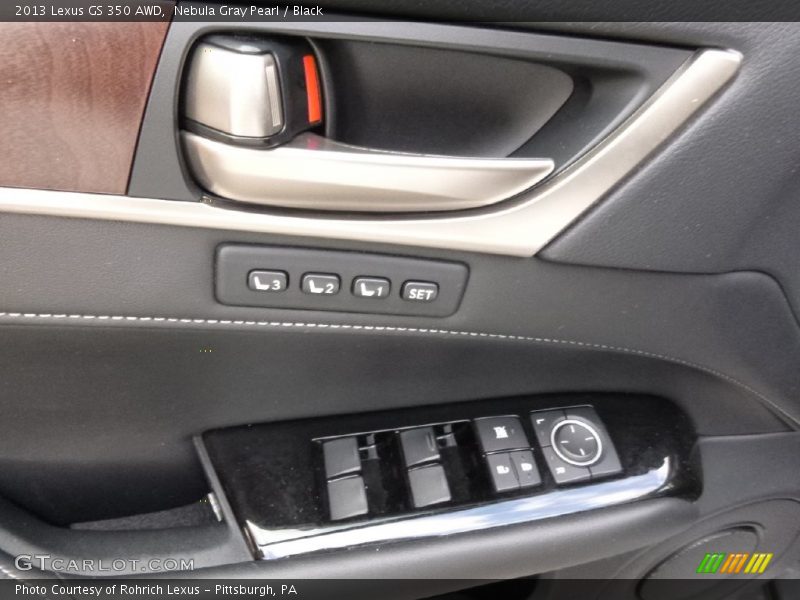 Nebula Gray Pearl / Black 2013 Lexus GS 350 AWD