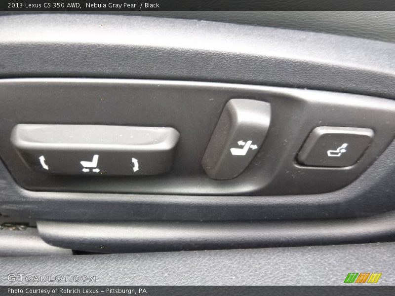 Nebula Gray Pearl / Black 2013 Lexus GS 350 AWD