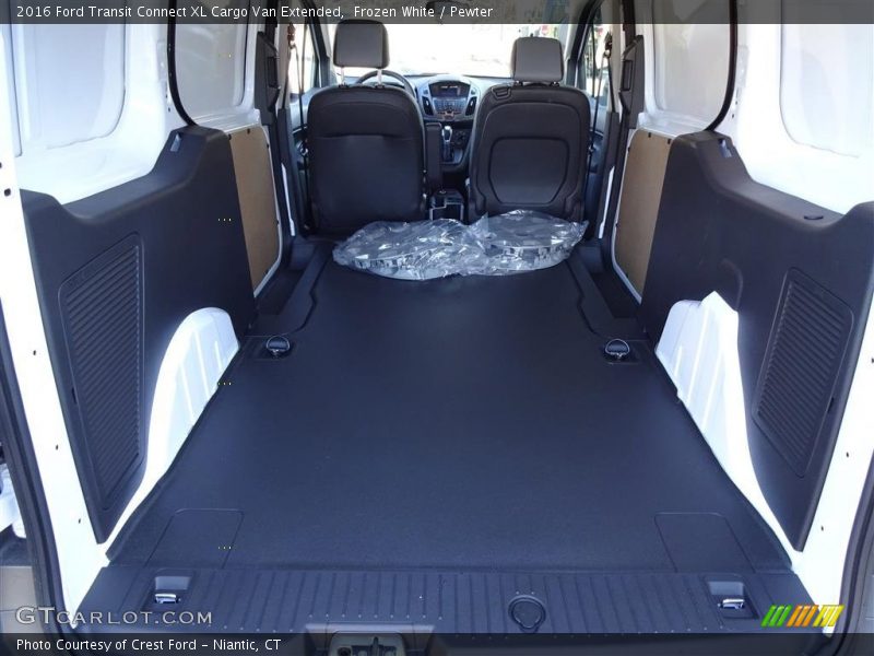 Frozen White / Pewter 2016 Ford Transit Connect XL Cargo Van Extended