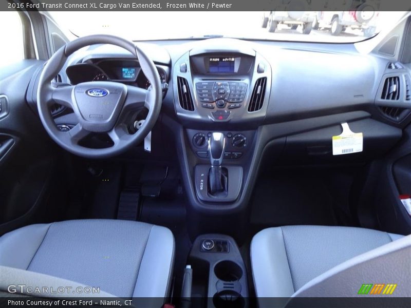  2016 Transit Connect XL Cargo Van Extended Pewter Interior
