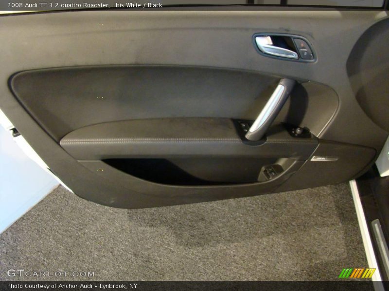 Ibis White / Black 2008 Audi TT 3.2 quattro Roadster