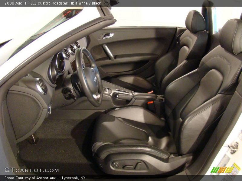 Ibis White / Black 2008 Audi TT 3.2 quattro Roadster