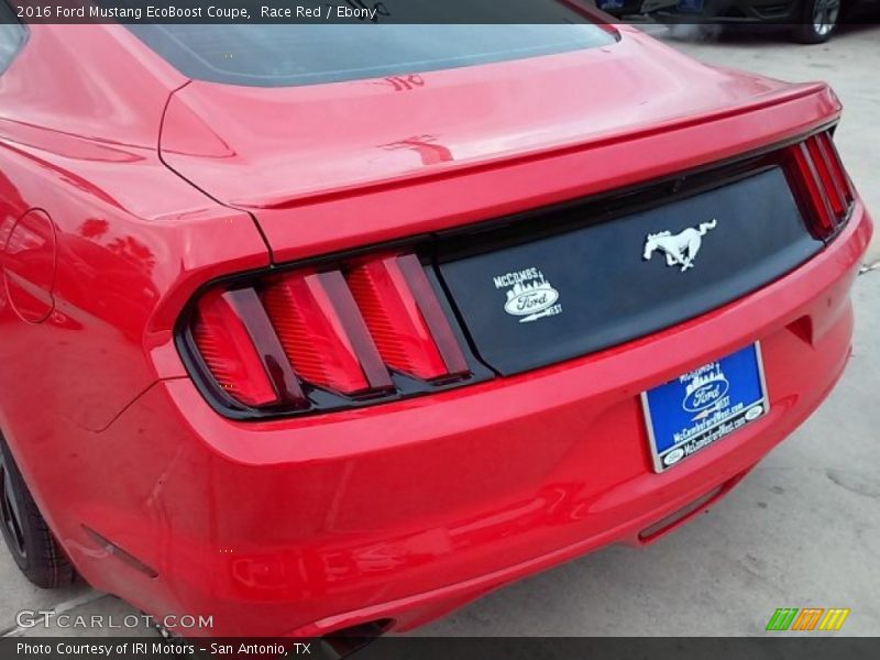 Race Red / Ebony 2016 Ford Mustang EcoBoost Coupe