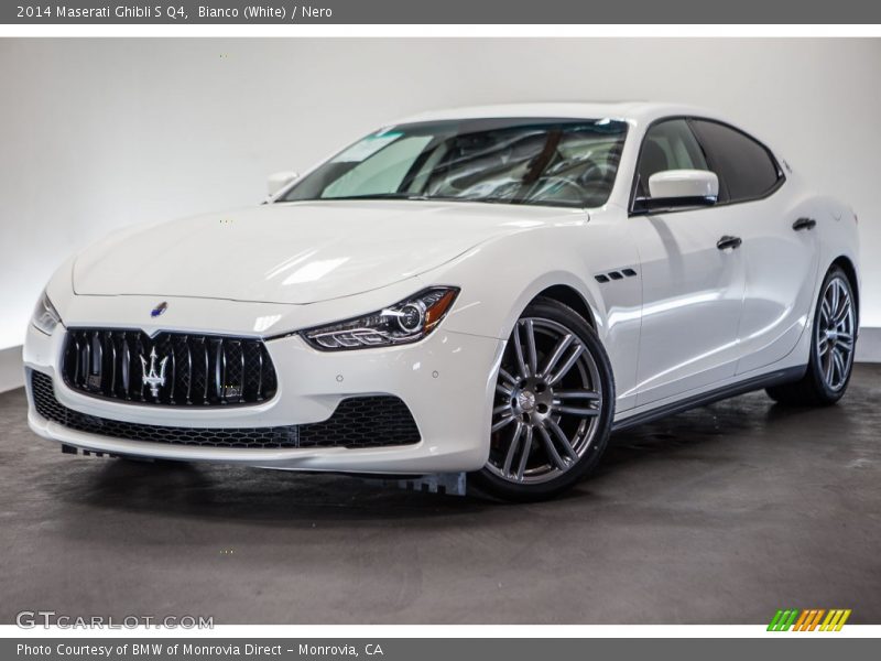 Bianco (White) / Nero 2014 Maserati Ghibli S Q4