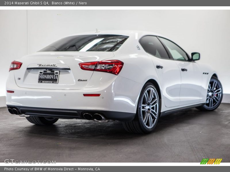 Bianco (White) / Nero 2014 Maserati Ghibli S Q4