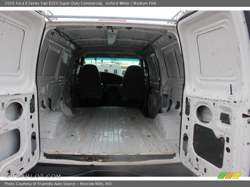 Oxford White / Medium Flint 2003 Ford E Series Van E350 Super Duty Commercial