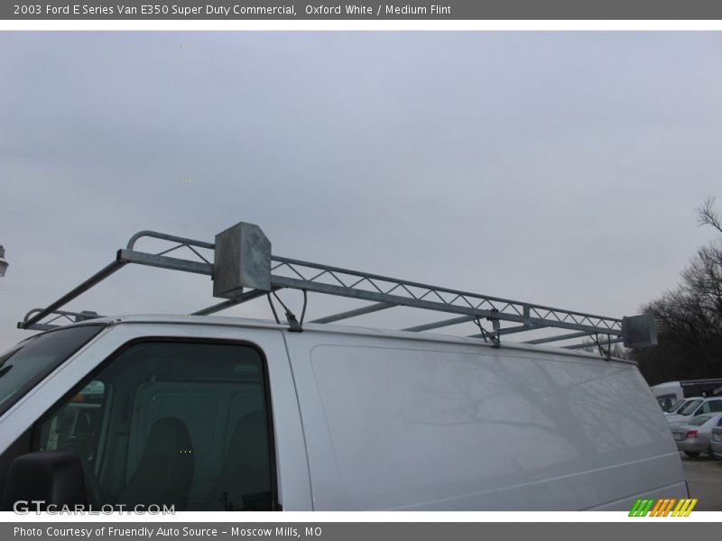 Oxford White / Medium Flint 2003 Ford E Series Van E350 Super Duty Commercial